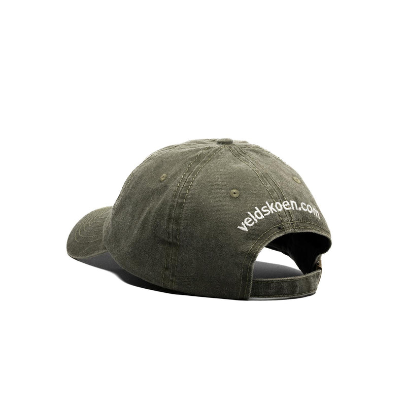 VELDSKOEN OLIVE STONE WASHED CAP